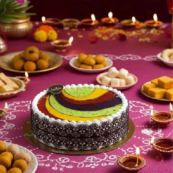 Fruit of Forest Eggless Cake