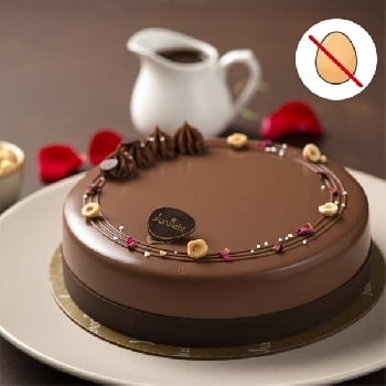 Hazelnut Gateaux Eggless Cake