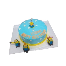 Minion Theme Cake 2kg