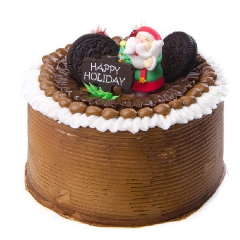 Oreo Christmas Cake
