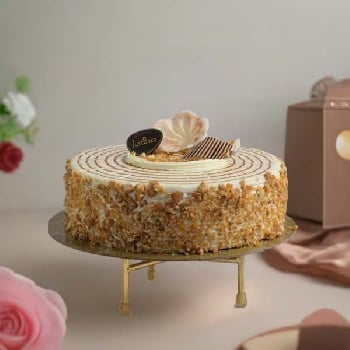 Premium ButterScotch Valentine Cake