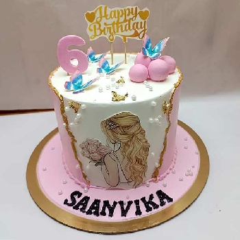 Princess Blossom Birthday Cake