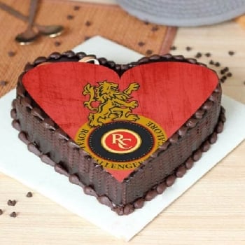 RCB Love Delight Photo Cake