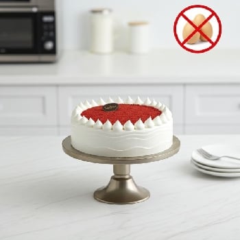 Red Velvet Eggless Cake