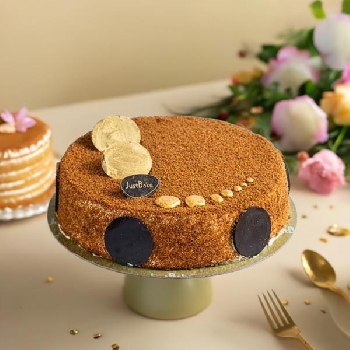 Russian Honey Womens Day Cake