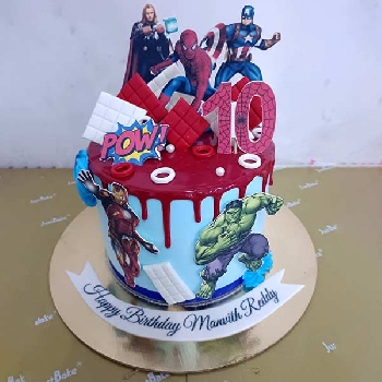 Spiderman Theme Cake 04