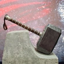 A Thors Hammer Photo Cake