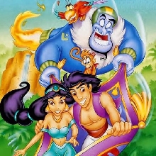 Aladdin Pals Photo Cake