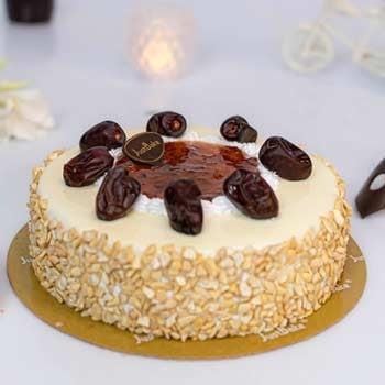 Arabian Cashew and Dates Cake