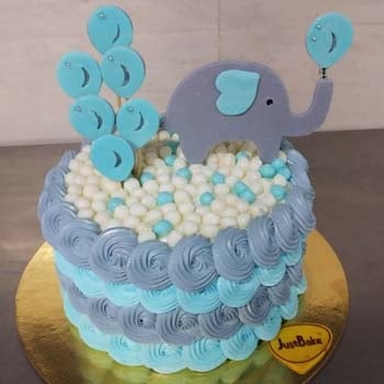 Baby Shower Theme Cake 01