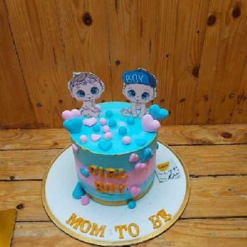 Baby Shower Theme Cake