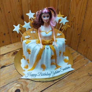Barbie Ballerina Cake   