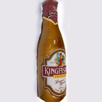 Beer Bottle Cream Finish Cake