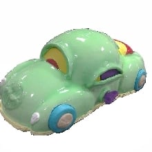 Beetle Car 3D Cake