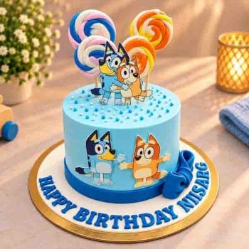 Bluely Dance Mode Cake