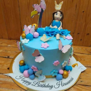 Butterfly Barbie Doll Cake 