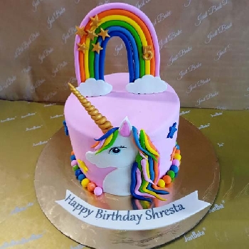 Mini Unicorn Cake