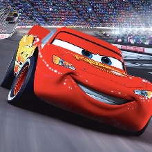 Cars Lightning McQueen Photo Cake