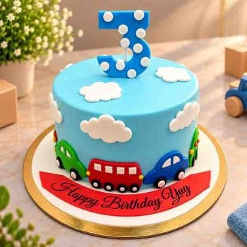 Cartoon Carnival Cake