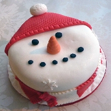 Christmas SnowMan Face