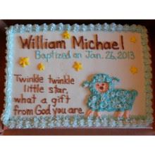 Communion Cake 09 3Kg Cream Finish