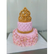 Crown Theme Cake