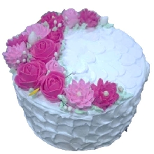 Designer Floral Cake 01 AN23