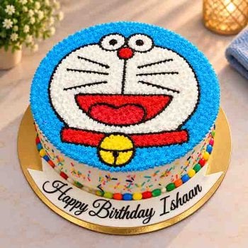 Doremon Face Cake