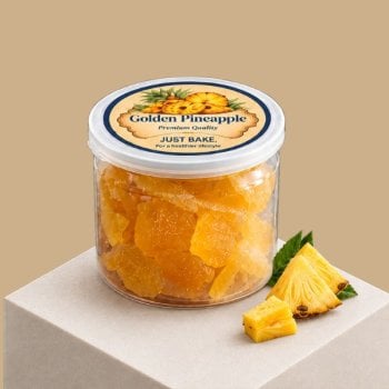 Dried Golden Pineapple Core Coin