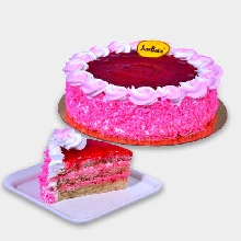 English Strawberry Cake