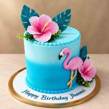 Flamingo Cake