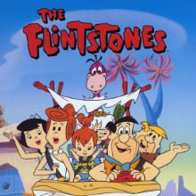 Flintstones Photo Cake