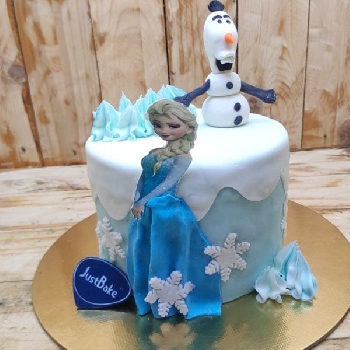 Frozen Theme Cake 06