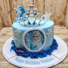 Frozen Theme Cake 07