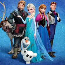 Frozen1 Photo Cake