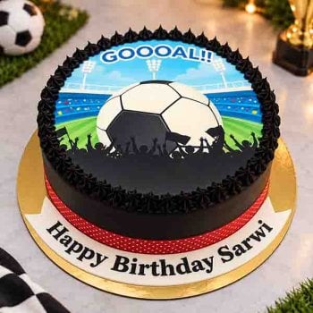 Goal Scorer Football Cake
