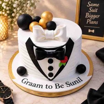 Groom To Be Cake