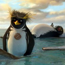 Happy Feet2 Photo Cake