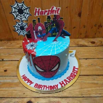 Heroic Spiderman Cake