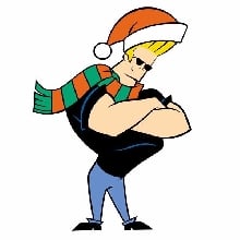 Johnny Bravo Photo Cake