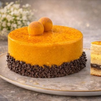 Mango Chocolate Cake