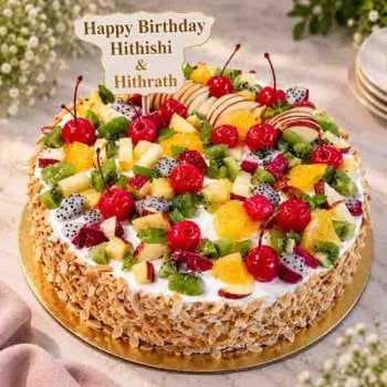 Mix fruit cake