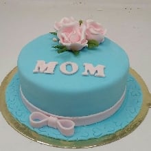 Mother Day Cakes blue