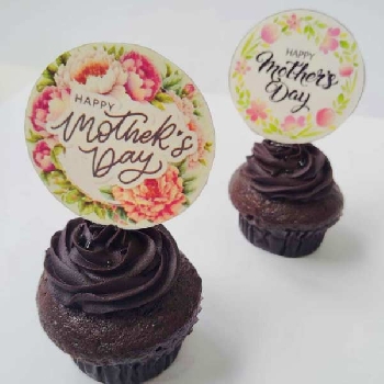 Mothers Day Cup Cake Chocolate
