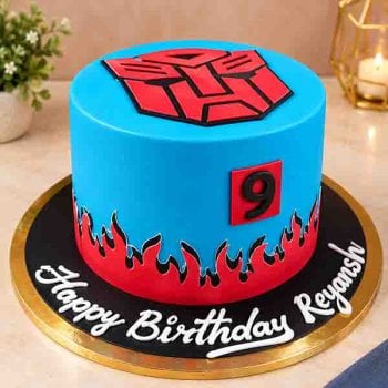 Optimus Prime Cake