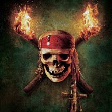 Pirates Of Caribbean1 Photo Cake