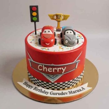 Race Day Victory Cake