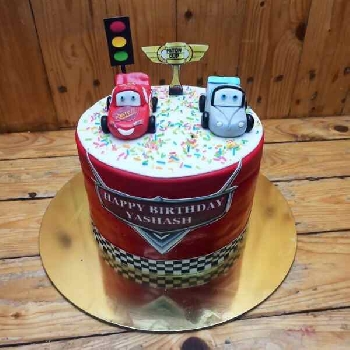 Race Day Victory Cake