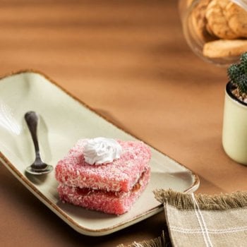 Raspberry Lamington