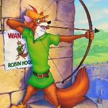 Robin Hood Photo Cake